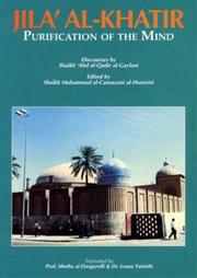 Cover of: Purification of the Mind; Discourses by Abdul Qadir Gilani