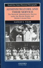 Cover of: Administrators and their service by Naimah S. Talib