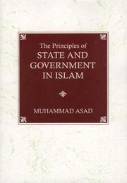 Principles of State and Government in Islam by Muhammad Asad