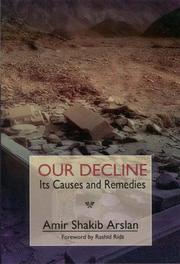 Cover of: Our Decline: Its Causes and Remedies