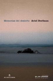 Cover of: Memorias del Desierto