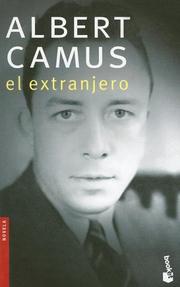 Cover of: El extranjero by Albert Camus
