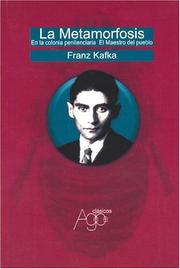 Cover of: La Metamorfosis by Franz Kafka, Franz Kafka