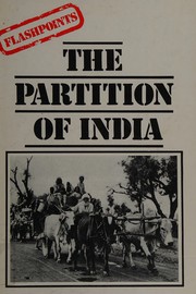 Cover of: The Partition of India (Flashpoints) by V.P. Kanitkar