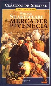 Cover of: El Mercader De Venecia by William Shakespeare