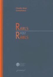 Cover of: Rawls Post Rawls (Coleccion Politica) by Claudio Amor