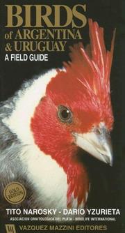 Cover of: Birds of Argentina & Uruguay: A Field Guide