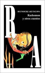 Cover of: Rashomon Y Otros Cuentos by Ryūnosuke Akutagawa