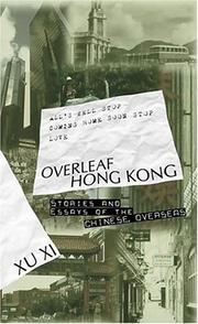 Cover of: Overleaf Hong Kong: Stories & Essays of the Chinese, Overseas