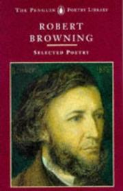 Cover of: Browning by Robert Browning, Daniel Karlin