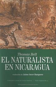 Cover of: El Naturalista en Nicaragua