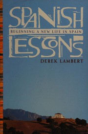 Cover of: Spanish lessons by Derek Lambert