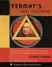 Cover of: Fermat's Last Theorem by Simon Singh