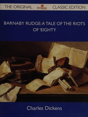 Cover of: Barnaby rudge by Charles Dickens