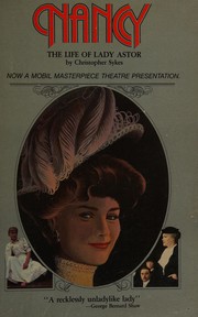 Cover of: Nancy: the life of Lady Astor