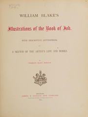Cover of: William Blake's illustrations of the Book of Job.: With descriptive letterpress, and a sketch of the artist's life and works.
