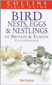 Cover of: Nests, Eggs, and Nestlings (Collins Field Guide) by Colin Harrison