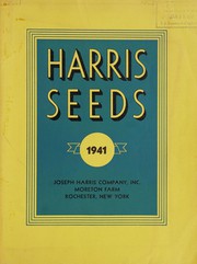 Cover of: Harris seeds, 1941