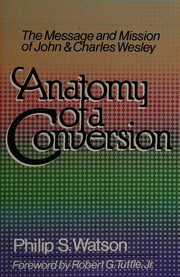 Cover of: Anatomy of a conversion by Watson, Philip S.