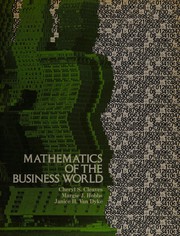 Cover of: Mathematics of the business world