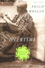 Cover of: Overtime by Philip Whalen