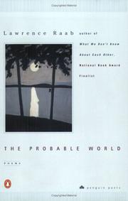 Cover of: The Probable World by Lawrence Raab