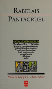 Cover of: Pantagruel by François Rabelais