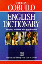 Cover of: Collins Cobuild English Dictionary by John Sinclair