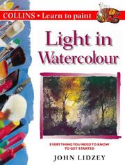 Cover of: Light in Watercolour by John Lidzey