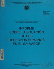 Cover of: Informe sobre la situación de los derechos humanos en El Salvador