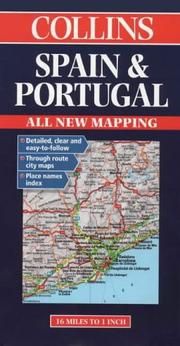 Cover of: European Road Map Spain & Portugal (Collins European Road Maps) by Collins