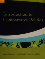Cover of: Introduction to comparative politics by Mark Kesselman