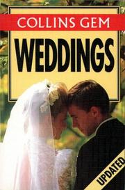 Cover of: Weddings