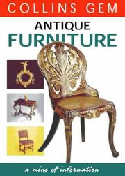 Cover of: Antique Furniture (Collins Gem)