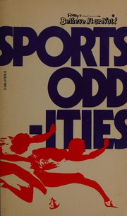 Cover of: Ripley's Believe It or Not! Sports Oddities by 
