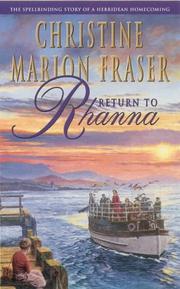 Cover of: Return to Rhanna by Christine Marion Fraser