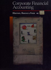 Cover of: Corporate Financial Accounting by Carl S. Warren