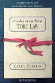 Understanding Tort Law (Understanding Law) cover