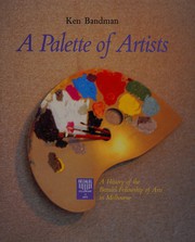 Cover of: A palette of artists: Bezalel-Fellowship of Arts in Melbourne is celebrating the twenty-fifth year of its foundation this year