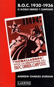 Cover of: BOC 1930-1936: el Bloque Obrero y Campesino