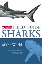 Cover of: Sharks (Collins Field Guide) by Leonard Compagno, Sarah Fowler