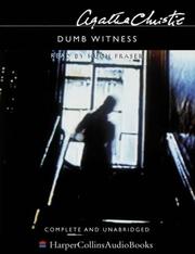Cover of: Dumb Witness by 