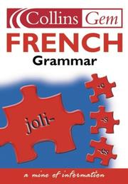Cover of: French Grammar (Collins GEM S.)