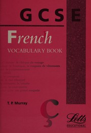 Cover of: GCSE French (GCSE Textbooks for Schools) by T. Murray