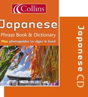 Cover of: Japanese Phrasebook Dictionary (Collins Language Packs) by HarperCollins Publishers Limited