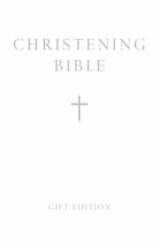 Cover of: KJV Standard Christening Gift Bible (Bible Akjv)