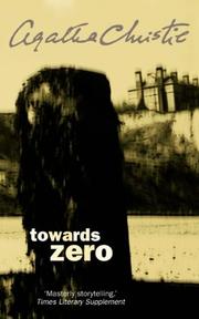 Cover of: Towards Zero by Agatha Christie