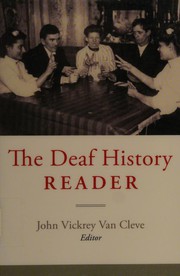 Cover of: The Deaf History Reader by John Vickrey Van Cleve