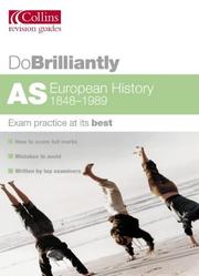 Cover of: AS European History (Do Brilliantly At...) by Derrick Murphy