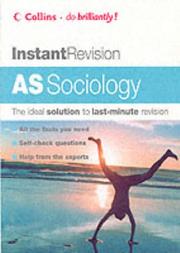 Cover of: AS Sociology (Instant Revision)